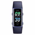 C68 1.1 "Smart Bracelet Slim Fitness-kello, jossa on sykkeen terveysseuranta - sininen