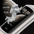C68 1.1 "Smart Bracelet Slim Fitness-kello, jossa on sykkeen terveysseuranta - sininen - sininen