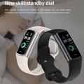 C68 1.1 "Smart Bracelet Slim Fitness-kello, jossa on sykkeen terveysseuranta - sininen - sininen