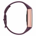 C68 1.1 "Smart Bracelet Slim Fitness-kello, jossa on sykkeen terveysseuranta - Viini punainen