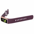 C68 1.1 "Smart Bracelet Slim Fitness-kello, jossa on sykkeen terveysseuranta - Viini punainen