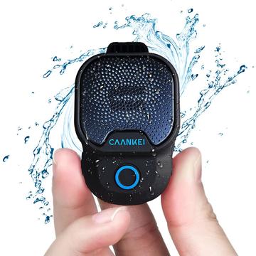 CAANKEI CWS03 Mini vedenpitävä Bluetooth-kaiutin, jossa on 30 tunnin soittoaika - musta