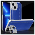CamStand iPhone 13 Hybridikotelo - Hiilikuitu - Sininen