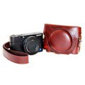 Sony Cyber-shot DSC-RX100 Mark III, Mark IV Kamerakotelo - Kahvi
