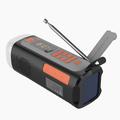 Retkeilykäsi aurinkoradio / Bluetooth-kaiutin / Varavirtalähde LR-7A - 4500mAh, AM / FM / SW