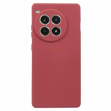 OnePlus Ace 3 Pro Candy Color TPU Suojakuori - Punainen