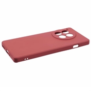 OnePlus Ace 3 Pro Candy Color TPU Suojakuori - Punainen