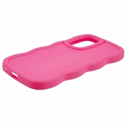 Samsung Galaxy A36/A56 Candy Color Wavy TPU-kotelo - Kuuma Pinkki