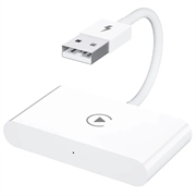 CarPlay Langaton Sovitin iOS:lle - USB, USB-C - Valkoinen