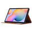 Samsung Galaxy Tab S6 Lite 2020/2022/2024 Korttisarjan Foliokotelo - Ruskea