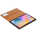 Samsung Galaxy Tab S6 Lite 2020/2022/2024 Korttisarjan Foliokotelo - Ruskea