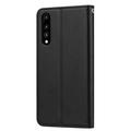 Huawei P20 Pro Card Set Lompakkokotelo - Musta