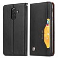 Card Set Series Xiaomi Pocophone F1 Lompakkokotelo - Musta