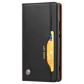 Card Set Series OnePlus 7T Pro Lompakkokotelo - Musta