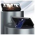 Korttipaikkainen Samsung Galaxy S21 5G Hybridikotelo - Musta