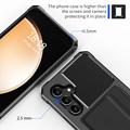 Samsung Galaxy A55 Korttipaikkainen Hybridikotelo - Musta