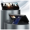 Korttipaikkainen Samsung Galaxy S21 Ultra 5G Hybridikotelo - Musta