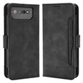 Cardholder Sarja Asus ROG Phone 6/6 Pro Lompakkokotelo - Musta