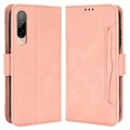 Cardholder Sarja HTC Desire 22 Pro Lompakkokotelo - Pinkki