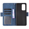 Cardholder Series OnePlus 9 Pro Lompakkokotelo - Sininen
