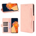 Cardholder Series OnePlus 9 Pro Lompakkokotelo - Pinkki
