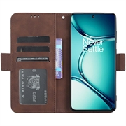 OnePlus Ace 2 Pro Korttilompakkokotelo - Ruskea