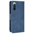 Sony Xperia 10 V Korttilompakkokotelo - Sininen