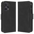 Xiaomi Redmi Note 12 Turbo/Poco F5 Korttilompakkokotelo - Musta