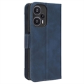 Xiaomi Redmi Note 12 Turbo/Poco F5 Korttilompakkokotelo - Sininen