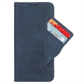 Motorola Moto G73 Korttilompakkokotelo - Sininen