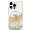 Case-Mate Karat Marble MagSafe iPhone 13 Pro Suojakuori - Kirkas
