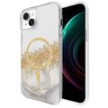 Case-Mate Karat Marble MagSafe iPhone 15 Plus Kotelo - Selkeä