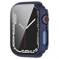 Apple Watch Series 9/8/7 Kotelo Panssarilasi - 9H sella - 41mm - Sininen