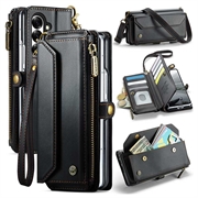Samsung Galaxy Z Fold8 Ultra CaseMe C36 RFID-suojattu lompakkokotelo - musta