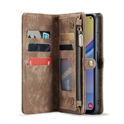 Samsung Galaxy A16 5G Caseme 008 2-in-1 Multifunctional Lompakkokotelo - Ruskea
