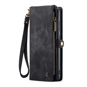 Samsung Galaxy A35 Caseme 008 2-in-1 Multifunctional Lompakkokotelo - Musta