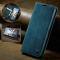 Samsung Galaxy A40 Caseme 013 Sarja Lompakkokotelo - Sininen