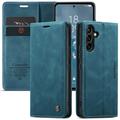 Caseme 013 Sarja Samsung Galaxy A54 5G Lompakkokotelo - Sininen