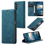 Samsung Galaxy A25 Caseme 013 Sarja Lompakkokotelo - Sininen