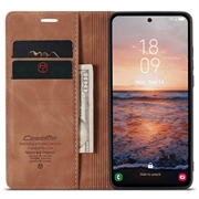Caseme 013 Sarja Samsung Galaxy A54 5G Lompakkokotelo - Ruskea
