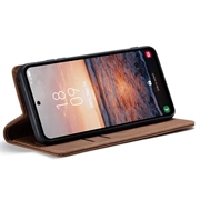 Caseme 013 Sarja Samsung Galaxy A54 5G Lompakkokotelo - Ruskea
