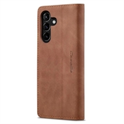 Caseme 013 Sarja Samsung Galaxy A54 5G Lompakkokotelo - Ruskea