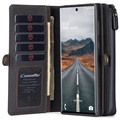 Caseme 2-1:ssä Monitoiminen Samsung Galaxy Note20 Ultra Lompakkokotelo - Musta