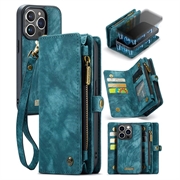 iPhone 15 Pro Caseme 2-in-1 Multifunctional Lompakkokotelo