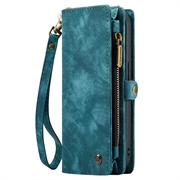 iPhone 15 Pro Caseme 2-in-1 Multifunctional Lompakkokotelo - Sininen