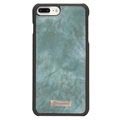 iPhone 7 Plus / iPhone 8 Plus Caseme 2-in-1 lompakkokotelo - Sininen