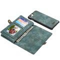 iPhone 7 Plus / iPhone 8 Plus Caseme 2-in-1 lompakkokotelo - Sininen