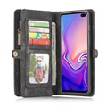 CaseMe 2-in-1 Monitoiminen Samsung Galaxy S10+ Lompakkokotelo - Harmaa