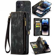 Caseme 2-in-1 Monitoiminen iPhone 12/12 Pro Lompakkokotelo