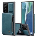 Caseme C20 Vetoketjullinen Tasku Samsung Galaxy Note20 Ultra Lompakkokotelo